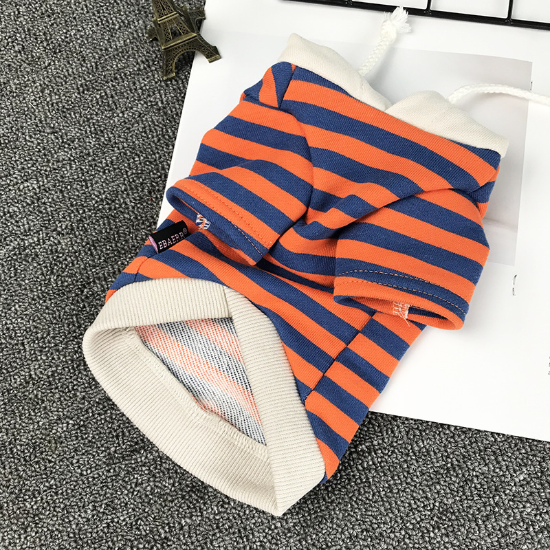 Pet Striped Sweater - Green Stripe