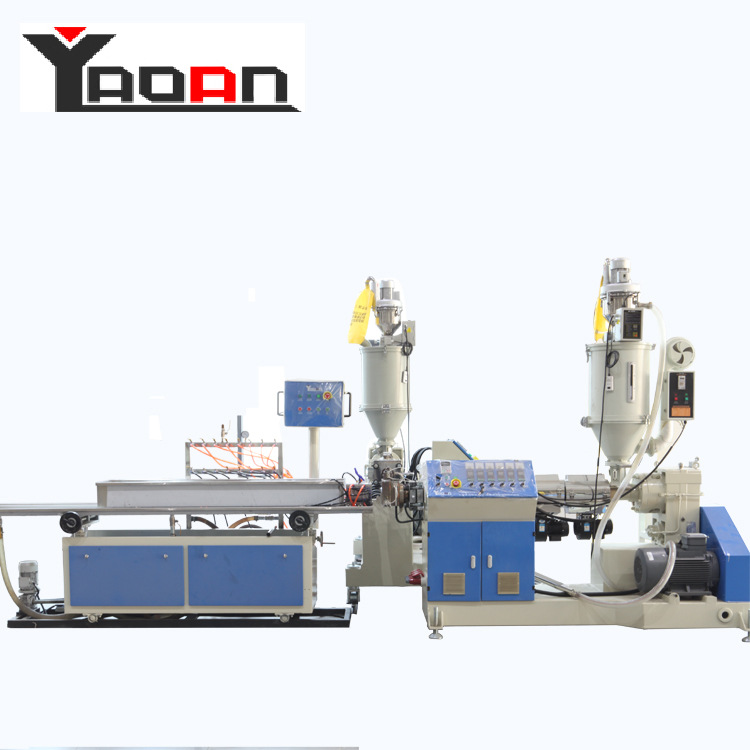 单螺杆PC单色 双色灯罩挤出机设备 LED灯管挤出机生产线