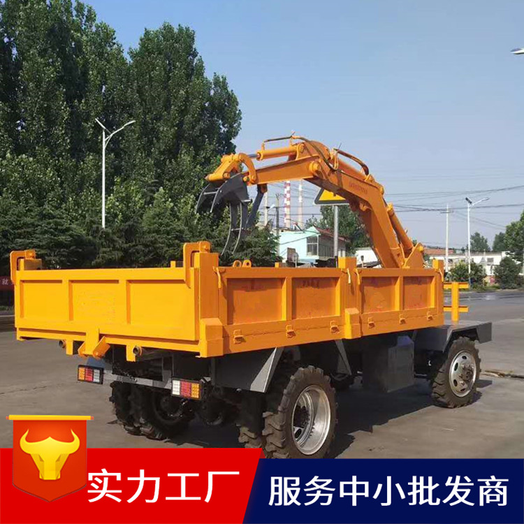 农业随车挖掘机 四驱挖掘机 四不像挖掘机