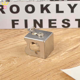 新品20*20中方封口窗帘杆罗马杆装饰封口窗帘配件封头装饰堵口