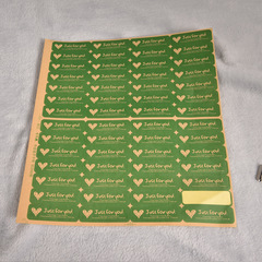 不乾膠貼紙 文藝牛皮紙貼紙 馬蒂蓮向日葵玫瑰仿真花廠家批發