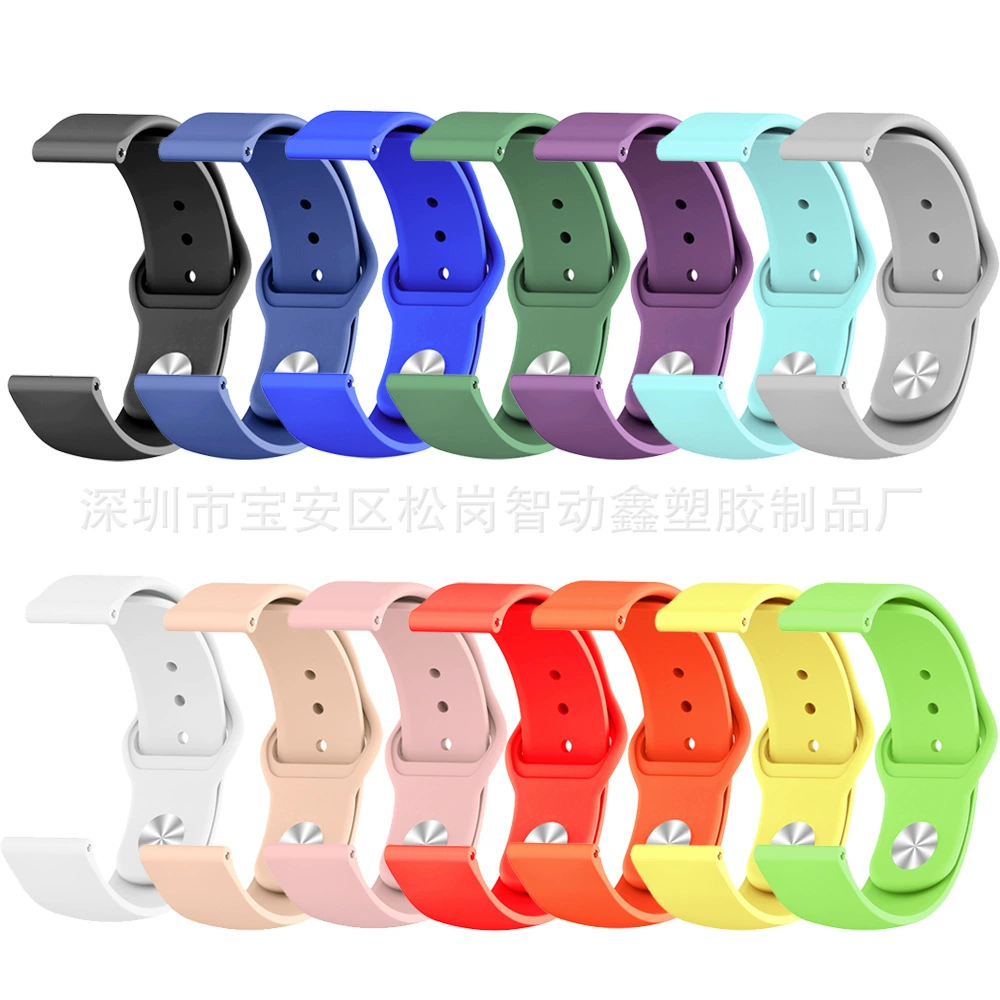 Подходит для GarminActive S GarminMove 3S ремешок 18 мм однотонный ремешок с пряжкой