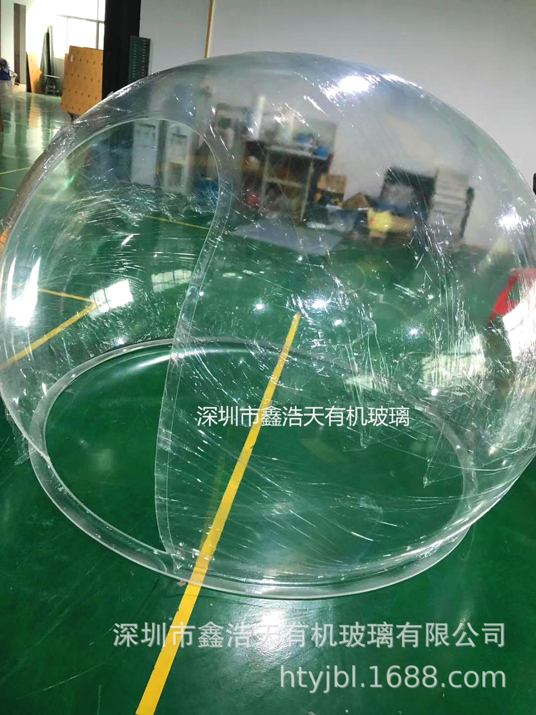 亚克力透明超大半球罩开门大半球防尘罩展示罩模型灯罩半圆球