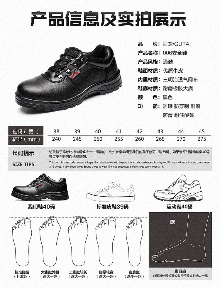 Chaussures de sécurité - Dégâts de perçage - Ref 3405199 Image 12