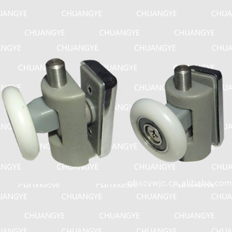 供应无声淋浴房用单滑轮CY-301AB-4 锌合金单滑轮 美式锌合金滑轮