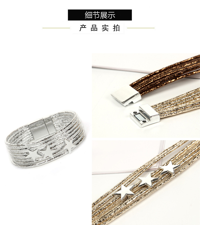 Bohemian Printing Alloy Women's Bracelets display picture 5