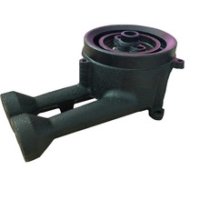 天燃气灶炉头煤气灶配件灶具嵌入式铸铁炉头加厚100#高脚炉头通用