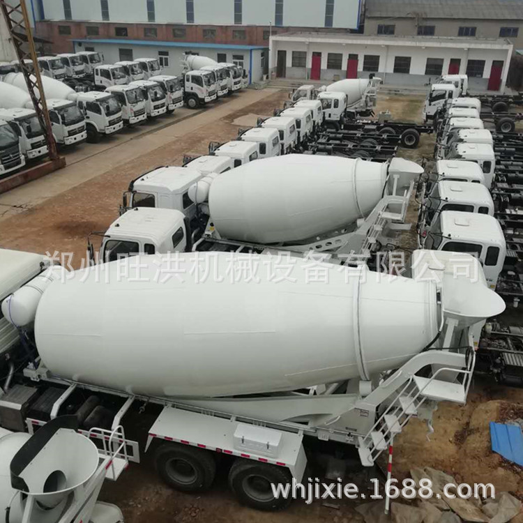16立方泥凝土罐车价格小型混凝土搅拌运输车 柴油机驱动搅拌罐车