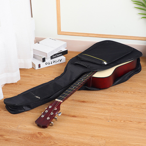 Folk guitar bag 41 inches thickened waterproof guitar bag acoustic guitar cover backpack waterproof Fender guitar bag universal