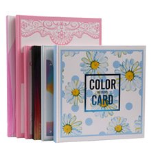 美甲60色80色120色鑲嵌色卡盒 色卡書 色卡本 色卡 展示盒