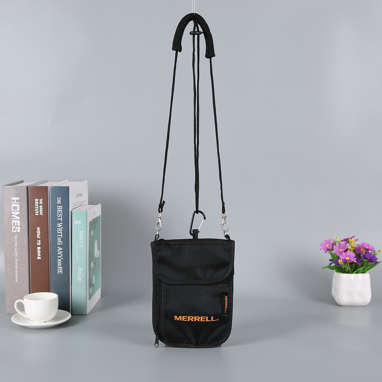 尼龙折叠购物袋 涤纶手提袋 拉链牛津布收纳布袋定制印刷logo