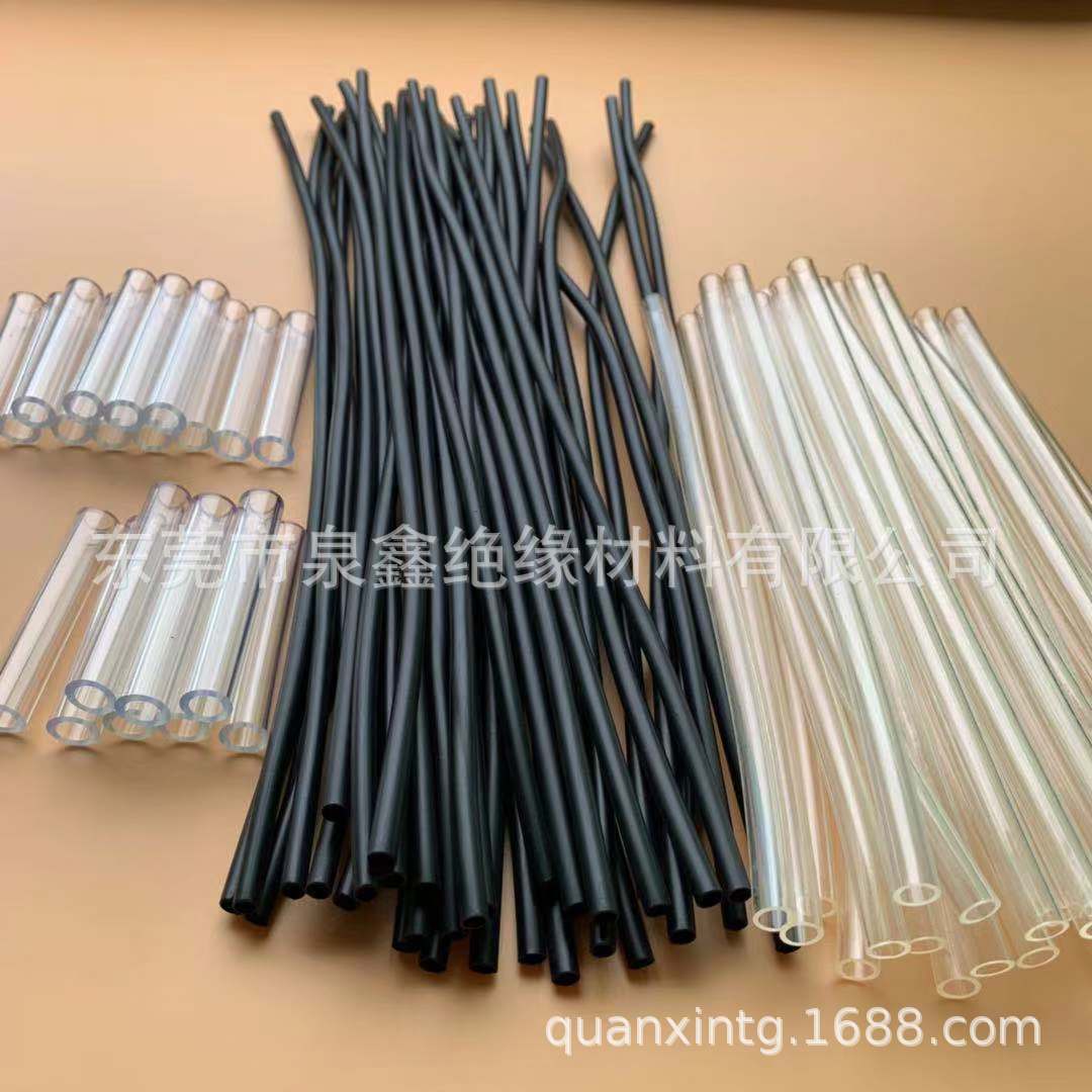 Ecological black tubular collar PVC