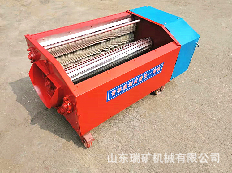 核桃脱皮脱粒机核桃去青皮机械大型青核桃去皮机