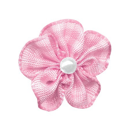 Yao Ming tejido hecho a mano cinta 2,2 cm arco pequeña flor regalo embalaje ropa interior accesorios cinta flor