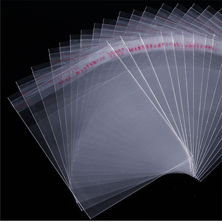 加厚OPP不干胶自粘袋透明塑料胶袋子饰品服装包装袋手机壳防潮袋