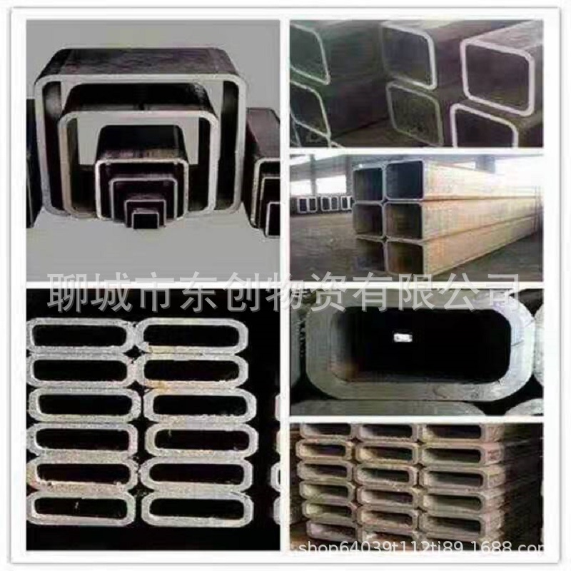 q235b直缝方管 400*10热镀锌空心方钢 无缝方矩管拉弯非标