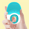 新款无线充电硅胶洁面仪 电动洗脸仪导入仪防水超声波毛孔清洁器