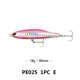 8 Colors Sinking Minnow Fishing Lures Hard Baits Fresh Water Bass Swimbait Tackle Gear