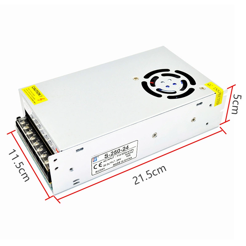 DC переключатель питания, блок питания, LED монитор, 12В, 250W, 12В