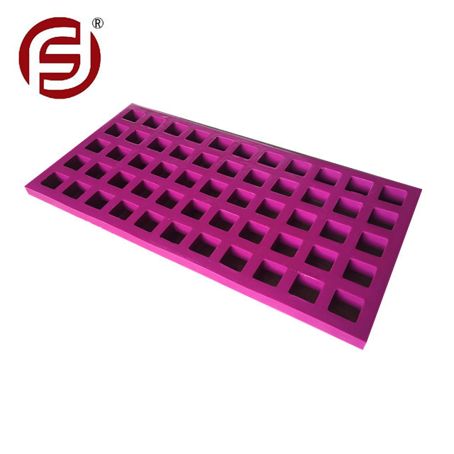 山东烟台富顺聚氨酯筛板筛网    聚氨酯耐磨筛网   pu筛网 条缝筛