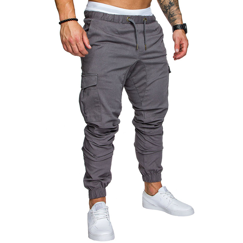 Men's Solid Color Casual Loose Men's Bottoms display picture 5