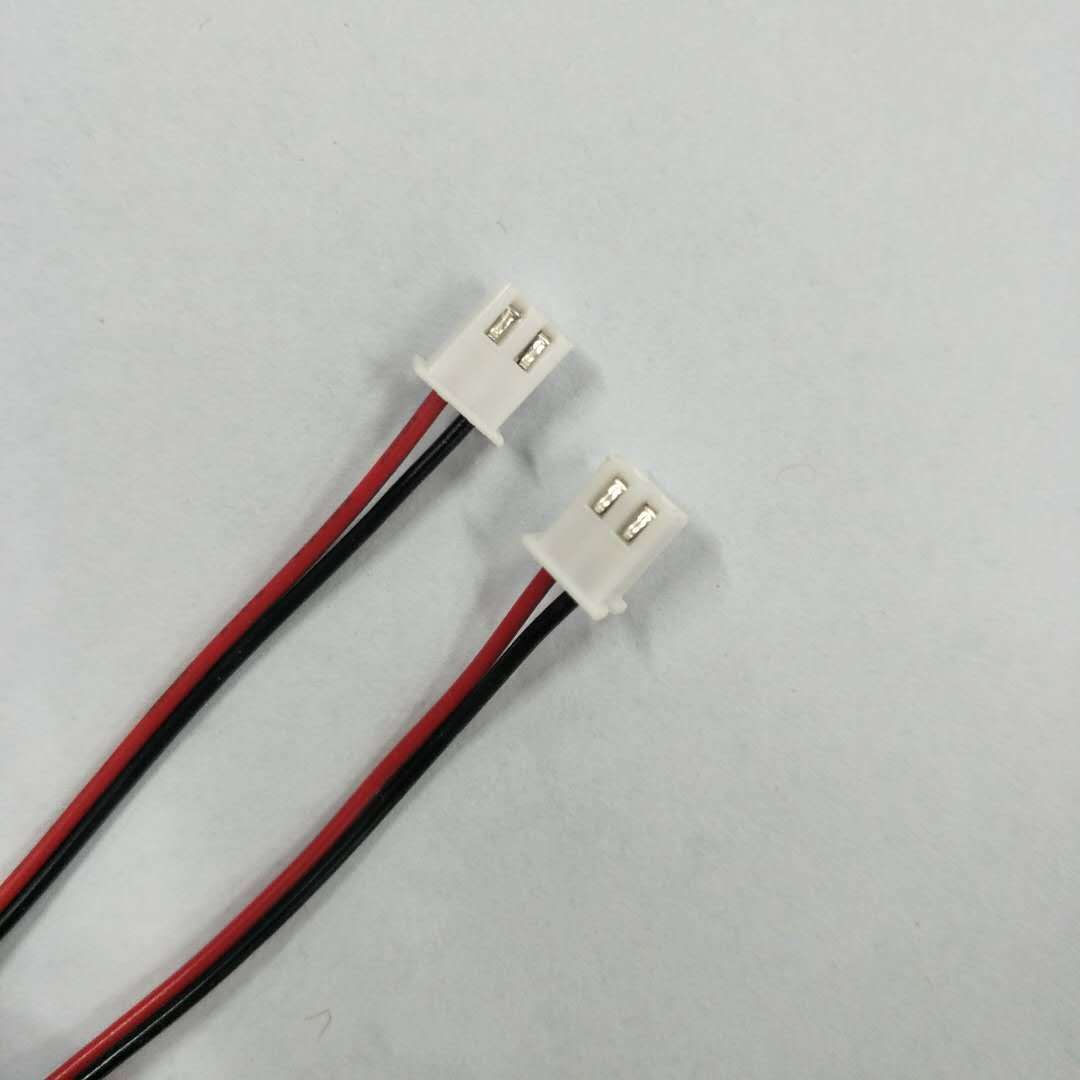深圳高温电子线 厂家直供XH2.54 2P*100MM连接线PH2.0端子线