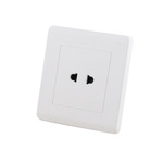 厂家生产充电桩插座两孔电瓶车86型墙壁暗盒插座批发