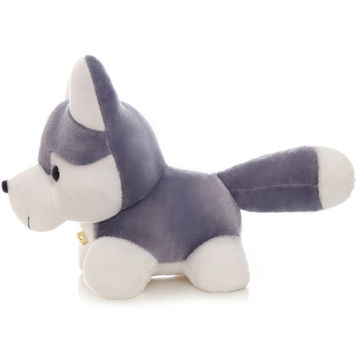 Husky doll creative doll plush toy pillow small dog doll birthday gift doll company gift