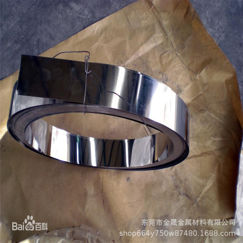 特硬度无磁不锈钢带 冷轧不锈钢分条扁条窄带 不锈钢拉伸料加工