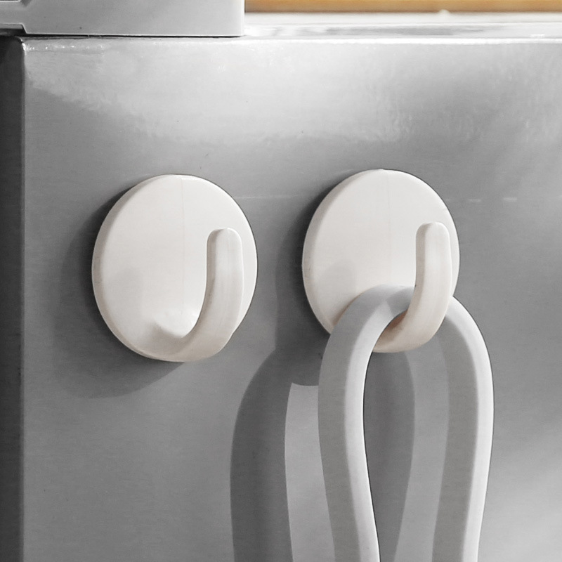 Creative cute sticky hook dormitory hook non-perforated Bathroom Kitchen household wall seamless hook spot wholesale