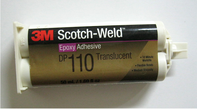 DP110胶水 是双组分环氧树脂结构胶 玻璃粘接胶水透明色
