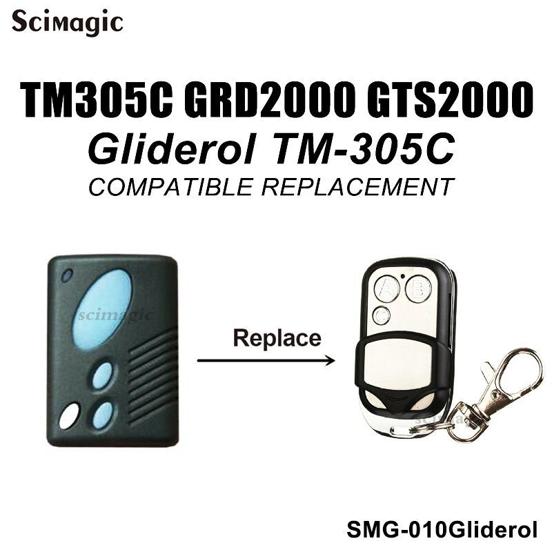 SMG-010  兼容 替代 车库门遥控器 315mhz Gliderol TM-305C