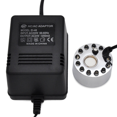 工藝品假山流水噴泉魚缸24V加濕器發霧化器大霧超聲波霧化器廠家