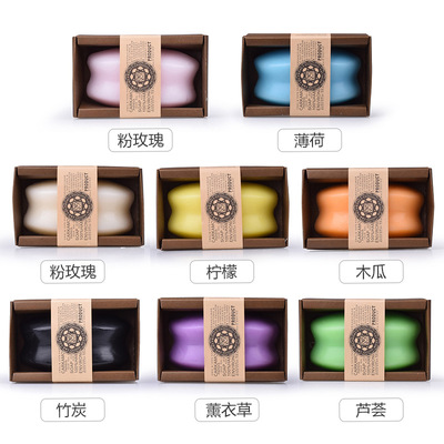 现货跨境130克植物精油泰国皂补水保湿洁面皂精油皂护肤手工皂|ru