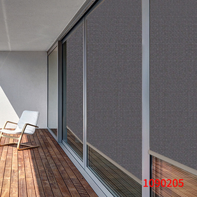 送口罩厂家直销办公室公司logo定制遮光布工程卷帘图案广告阻燃|ms