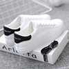 White shoes, mesh footwear, sneakers, 2023 collection, internet celebrity, Korean style