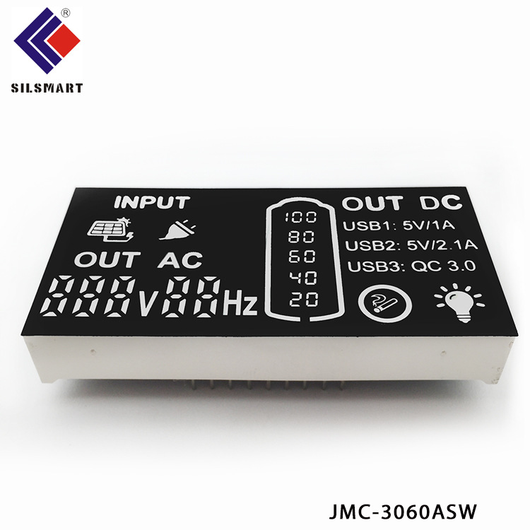 晶明光电（JMC-3060ASW）数码电器用全彩高亮led数码管彩屏定制