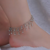 Fashionable beach accessory, ankle bracelet for yoga with tassels, suitable for import, Aliexpress