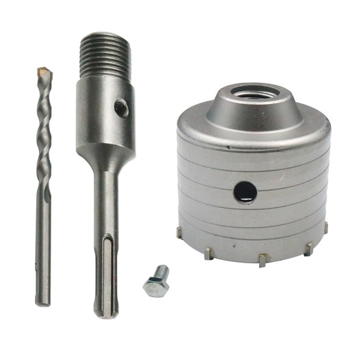 Wall hole opener drill bit concrete cement air conditioning punch hole expander connecting rod impact electric hammer wall drill bit