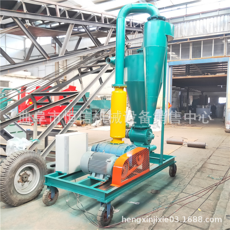 江苏自动化高扬程粮食作物气力输送机 大型长距离散料吸粮机设备