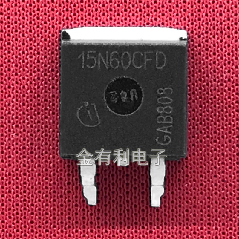 拆机IPB15N60CFD 15N60CFD 600V 15A TO-263封装 MOS管 场效应管