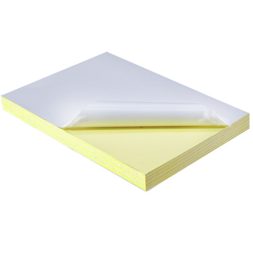 Printable A4 Self-Adhesive Label Paper, Matt/Glossy Label Paper, Blank Backing, Laser/Jet Ink Copy Label