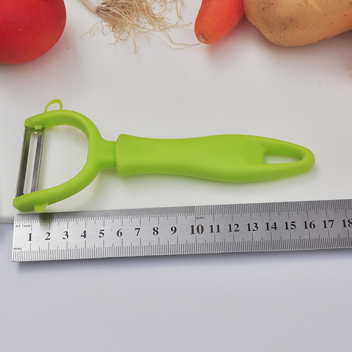 Factory direct supply of stainless steel peeling knives, household kitchen planes, fruit and potato peelers, small tools wholesale