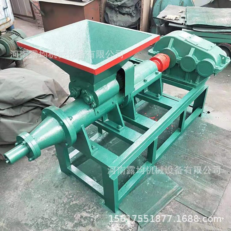 Small coal slime rod forming machine