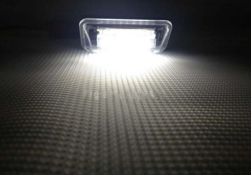Suitable for Toyota Subaru Gt86 Ft86 12-14 18Led License Plate Light License Plate Lamp White Light 2 Pieces
