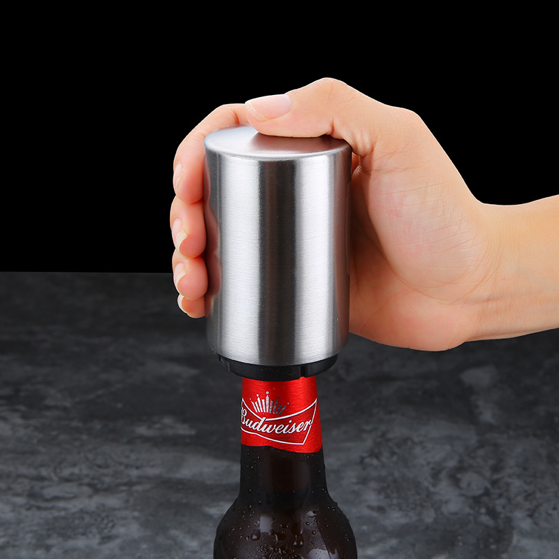 Stainless steel bottle opening device hand -pressed bar household…