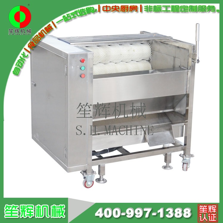 供应小型 辣椒高压喷淋式洗菜机果蔬气泡清洗机清洗线 厂家