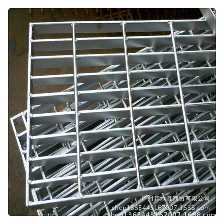 厂家生产镀锌格栅盖板 酒楼排水沟地沟板 楼梯踏步板