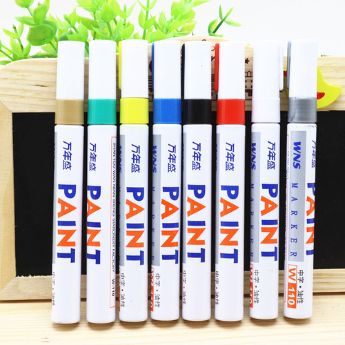 Wholesale Wanniansheng 110 paint pen touch-up pen DIY photo album graffiti pen 101 paint pen marker pen does not peel off paint