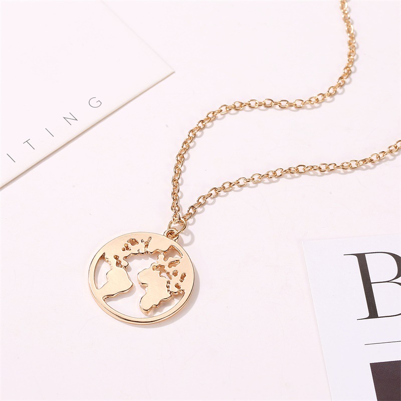 Fashion Round Alloy Hollow Out Womenu0027S Necklace